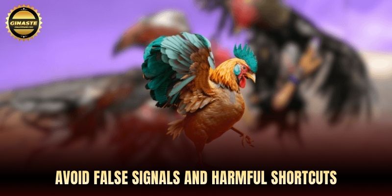 Avoid false signals and harmful shortcuts
