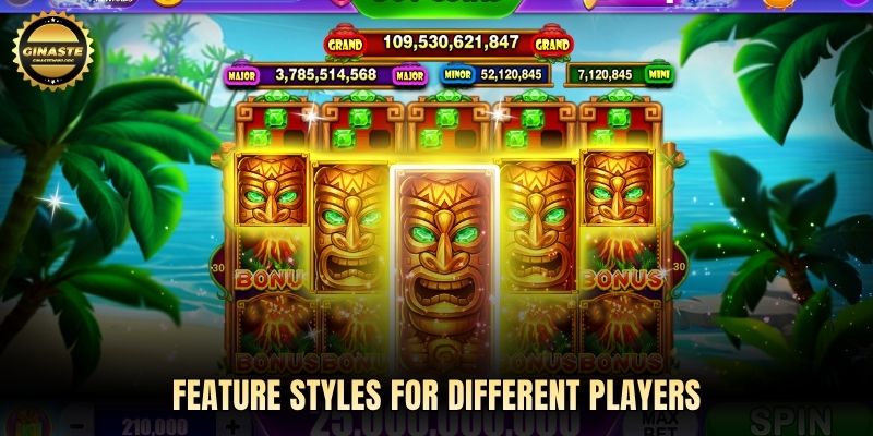 Feature styles for different players