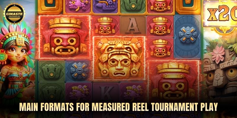 Main formats for measured reel tournament play