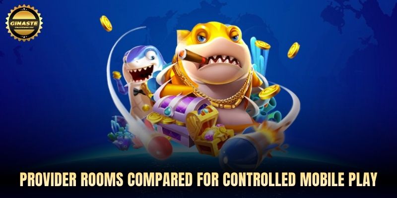 Provider rooms compared for controlled mobile play