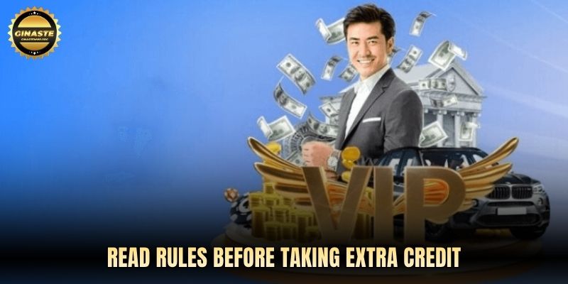Read rules before taking extra credit