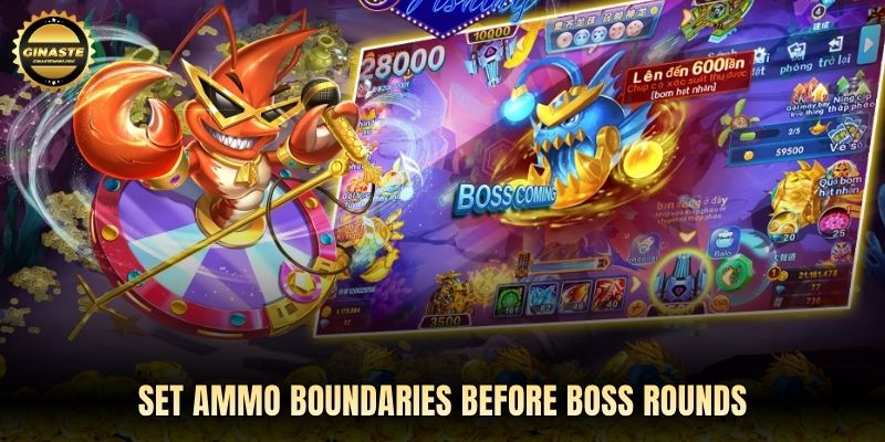 Set ammo boundaries before boss rounds