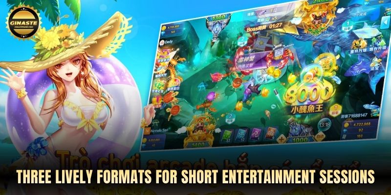 Three lively formats for short entertainment sessions